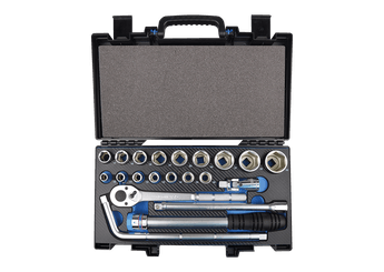 Outils - Outils divers - Coffret de douilles et accessoires 1/2" - 21pièces