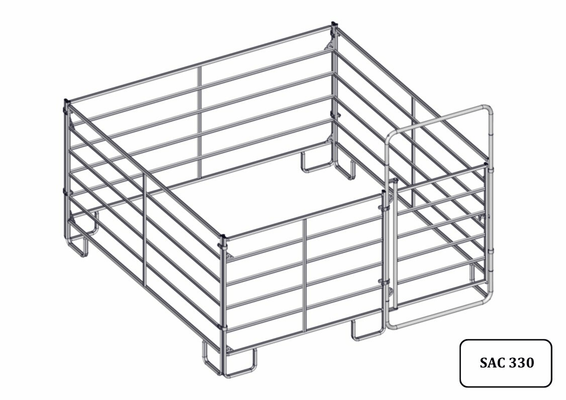 Materiels - Accessoires 100Kg-200Kg - PARC PANEL COMPLET 3X3M AVEC PASSAGE