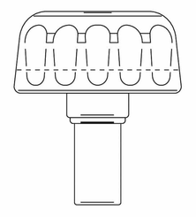 Pièces agricoles - Outils atelier - Bouton de réinitialisation