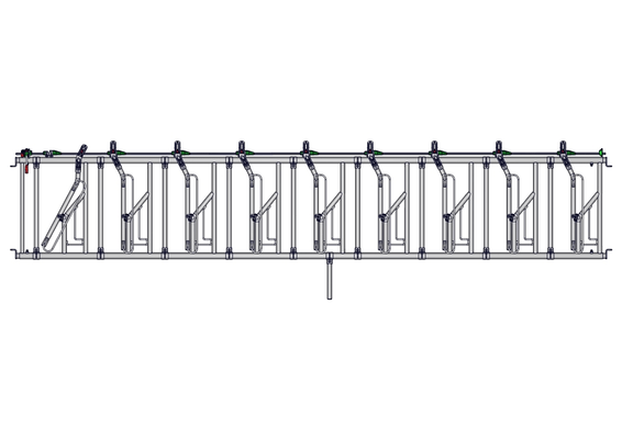 Materiels - Cornadis - PACK DE 6 PANNEAUX AXIAL II REG DE 9P./6M L.5.70M