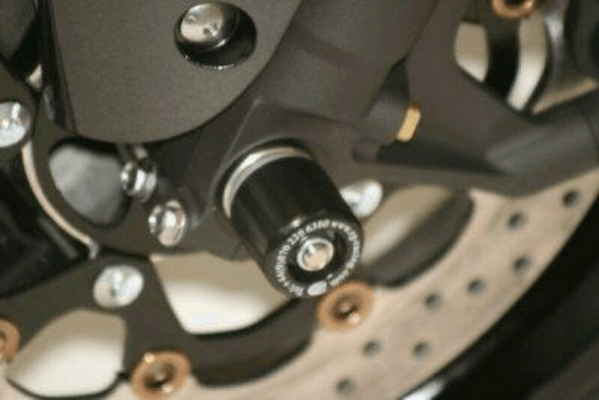 Pièces Quad & Motos - Equipement véhicule - Protection de fourche R&G RACING noir Suzuki GSX1300/1340R Hayabusa/B-King