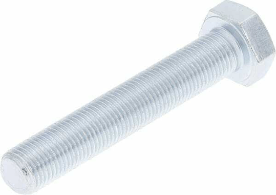 Pièces agricoles - Fasteners - Boulon hexagonal pas fin entièrement fileté M12x1,25x70 8.8 zingué