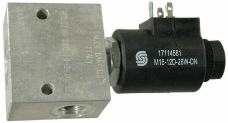 Pièces agricoles - Hydraulique - Valve 2/2 SVP10NCR 24VDC 1/2