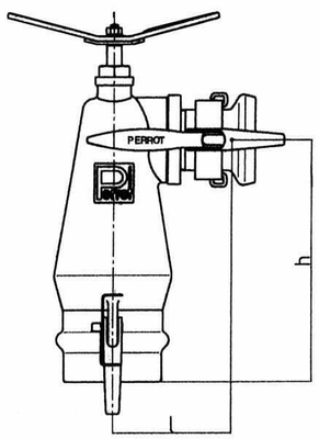 Pièces agricoles - Hydraulique - Partie supérieure d'hydrants