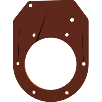 Pièces agricoles - Pièce divers - support hydr. ventilateur -peint-