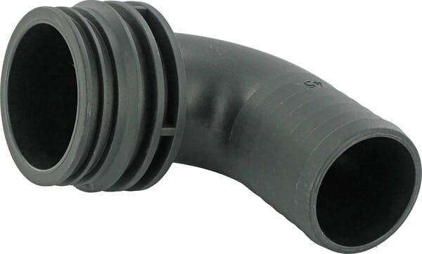 Pièces agricoles - Pièce Pulvérisateur - Raccord de tuyau 90° 45 mm avec connexion mâle T7