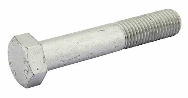 Pièces agricoles - Machines - Vis M20x110-12.9 DIN931-A Zn