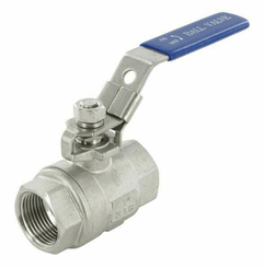 Pièces agricoles - Hydraulique - Vanne à bille inox 2xF 1''