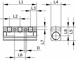 Pièces agricoles - Pièce pneumatique - Bloc distributeur