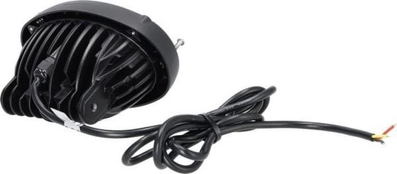 Pièces agricoles - Eclairage - Phare LED, 20/24 W, ovale, 10/30 V, 166 x 106,2 x 97,5 mm, feux de route/croisement, câble ouvert à 3 broches, montage encastré