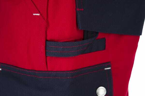 Vêtements et protections - Vêtement  - Salopette rouge/bleu M