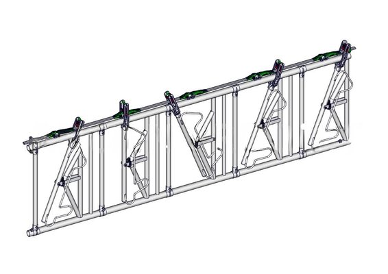 Accessoires et options matériel  - Matériel d'élevage - autre - PANNEAU SAFETY IV 5P./3.80M SANS EMBOUT ET MANETTE