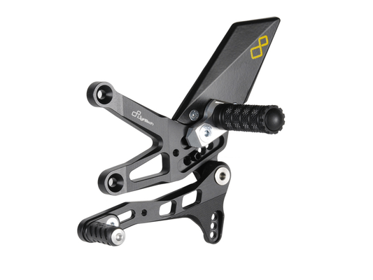 Pièces Quad & Motos - Equipement véhicule - Commandes reculées réglables LIGHTECH repliables - sélection standard