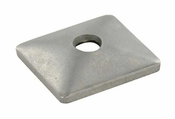 Pièces agricoles - Hydraulique - Plaque sup. double inox GR.1