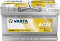 Battery 12V 80Ah 800A LA80 VARTA Professional Dual Purpose AGM