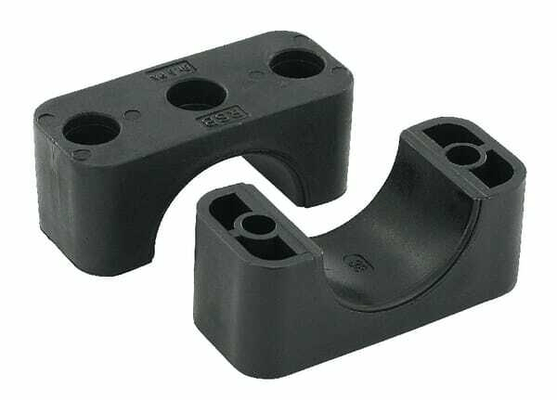 Pièces agricoles - Hydraulique - Demi-coq. noire lisse A5 38mm