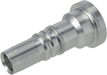 Pièces agricoles - Hydraulique - Raccord à sertir 4SH-DN32 avec bride ø63,5 mm