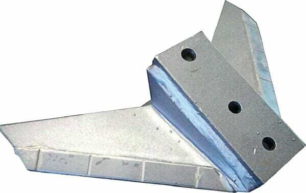 Pièces agricoles - Travail du sol - Aile carbure p/Kverneland