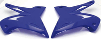 Ouïes de radiateur UFO Bleu Reflex Yamaha YZ125/250