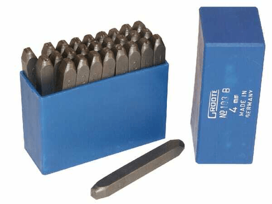 Outils - Outils divers - Lettres à frapper 6mm