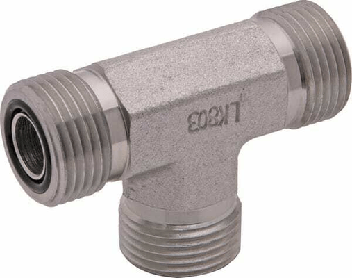 Pièces agricoles - Hydraulique - Té mâle ORFS 13/16