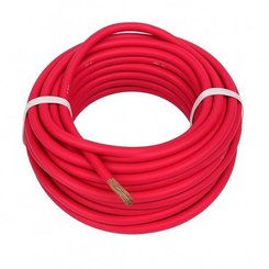 Pièces agricoles - Electricité - Câble flexible 1x10mm² PVC, rouge