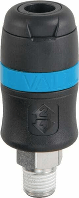 Pièces agricoles - Pièce pneumatique - Racc.rapide filet mâle BSP3/8"