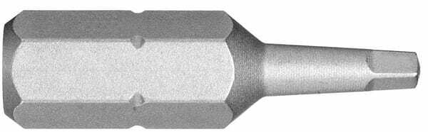 Outils - Outils divers - Embout 1/4 carré n 2 L25mm