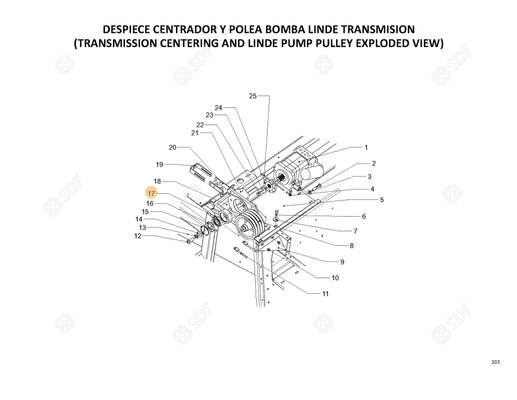 Pièces agricoles - Pièce divers - BEARING N*6208 Z