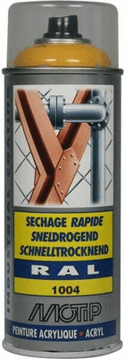 Chimie - Chimie divers - RAL 1004 spray jaune doré
