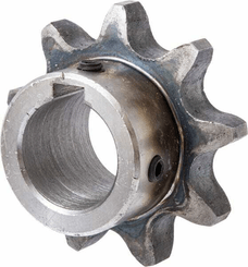 Pièces agricoles - Transmission - Pignon Simplex 9 dents chaîne 3" 12 B-1 alésé 25 mm Kramp