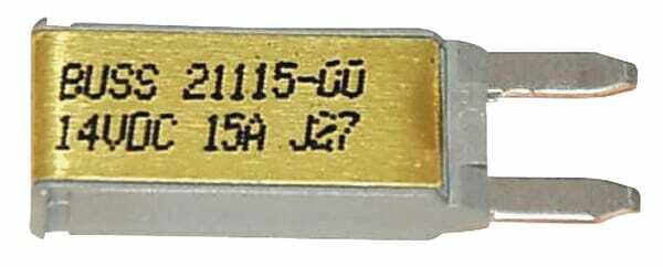 Pièces agricoles - Tracteur pièce origine - Fusible principal 15A Case-IH