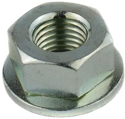 Pièces agricoles - Jardin et forêt pièce adaptable - Écrou M10x1,25 L-6H DIN1657 7,4 Zn