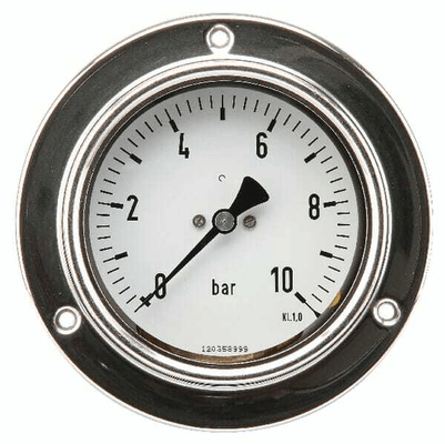 Pièces agricoles - Hydraulique - Manomètre Ø100 0-60bar ½" pan.