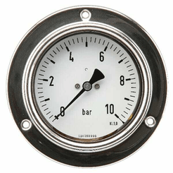 Pièces agricoles - Hydraulique - Manomètre Ø100 0-60bar ½" pan.