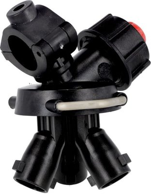 Pièces agricoles - Pièce Pulvérisateur - Porte-buse Tri-Jet QJ - D.1/2"-7 mm