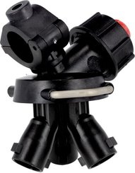 Pièces agricoles - Pièce Pulvérisateur - Porte-buse Tri-Jet QJ - D.1/2"-7 mm