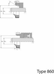 Pièces agricoles - Transmission - Racleur de tige ASM 28x38x5/8mm