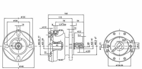 Pièces agricoles - Transmission - Frein multidis. RF2-43 OMR/OMP