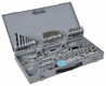 Coffret de taraudage / filetage M3-M12 avec forets hélicoidaux