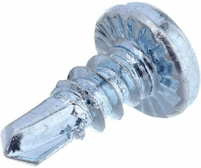 Pièces agricoles - Fasteners - Vis auto-perforante 3.5x9.50mm PH2, DIN 7504 Kramp