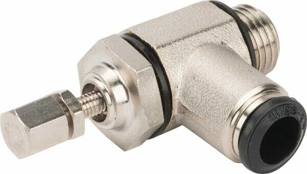 Pièces agricoles - Pièce pneumatique - Limiteur débit G 1/8 a - SQ 8