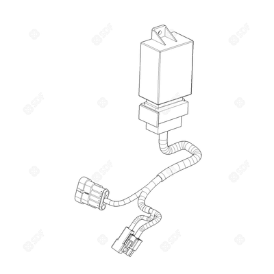 Pièces agricoles - Sdf smart farming solutions - KIT ISO 11786 SOCKET