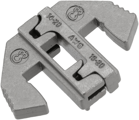 Pièces agricoles - Eclairage - Jeu de matrices de sertissage pour cosses drapeau à corps ouvert (0,5-2,5 mm²)