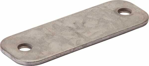 Pièces agricoles - Hydraulique - Plaque recouvr. simple inox A6