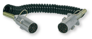 Cordon spiralé Premium 24V 7 pôles, Type N (par 1)
