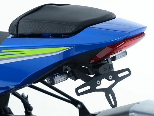 Pièces Quad & Motos - Equipement véhicule - Support de plaque R&G RACING noir Suzuki GSX-R1000