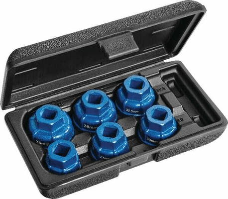 Outils - Outils divers - Coffret de 6 douilles coiffes