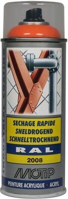 Chimie - Chimie divers - RAL 2008 spray orangé rouge cl.