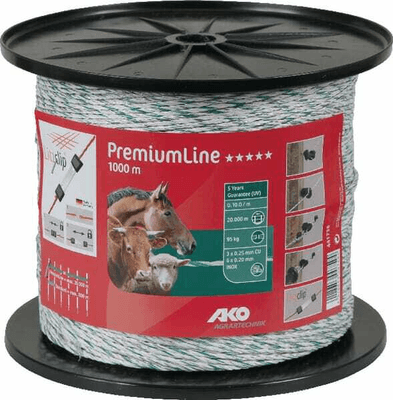 Pièces agricoles - Cloture,Jardin & Sylviculture - Fil Premium Line R9 1000m